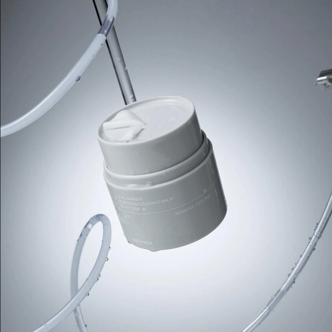Celimax Dual Barrier Purifying Cleansing Balm que protege la barrera cutánea.