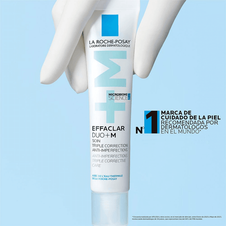 Effaclar Duo M de La Roche-Posay acción correctora y matificante.