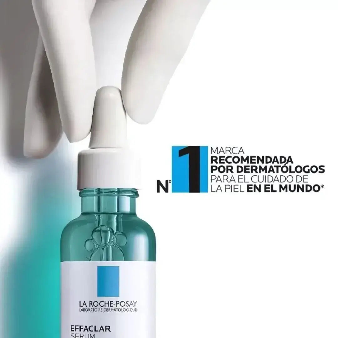 Sérum Effaclar Ultra Concentrado La Roche-Posay mejora textura y afina los poros.