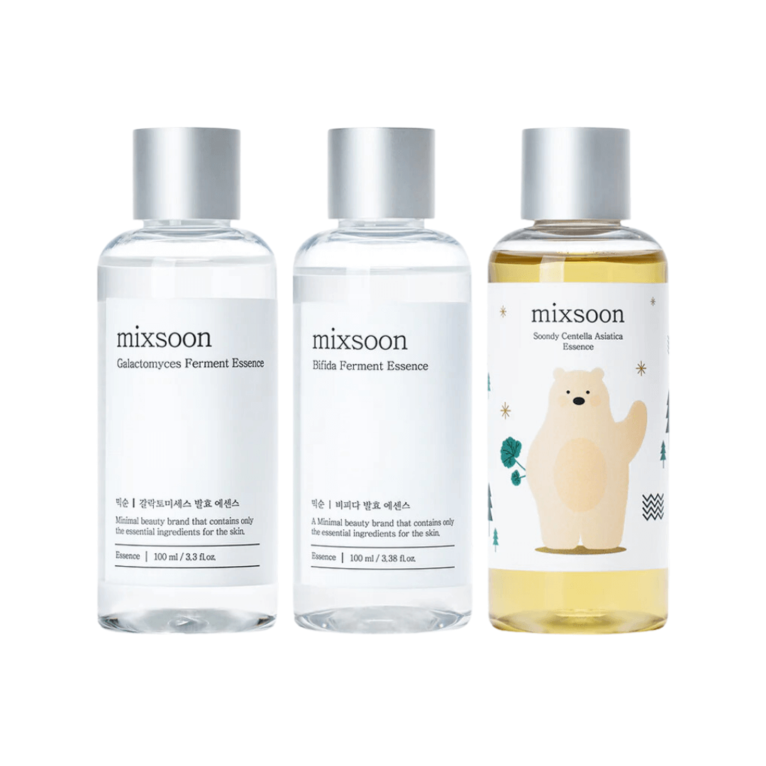 Essence Layering Set Nº1 de Mixsoon, set de esencias coreanas para una rutina personalizada.