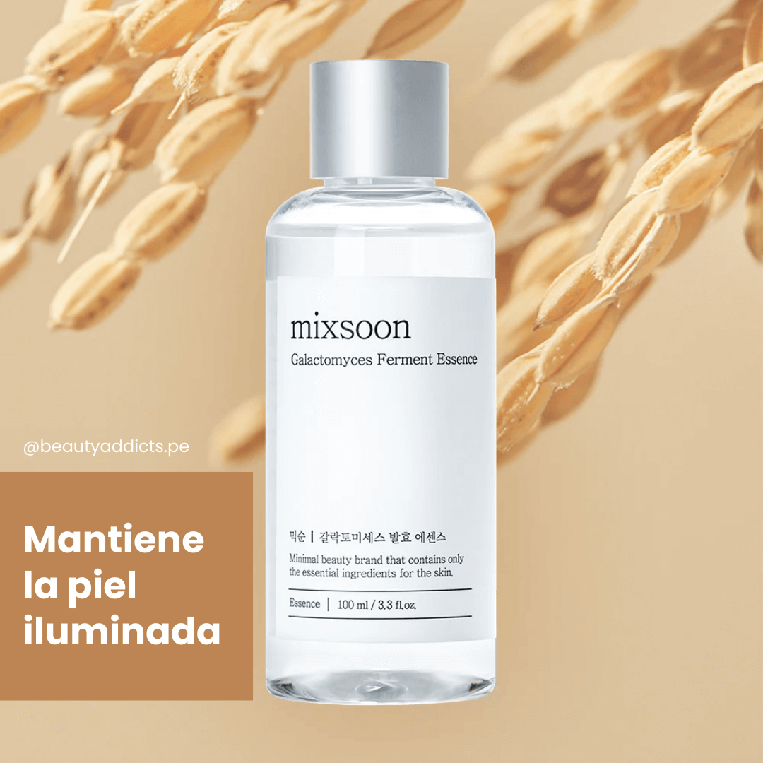 Kit Mixsoon Essence Layering Nº1, que ilumina la piel apagada del rostro.