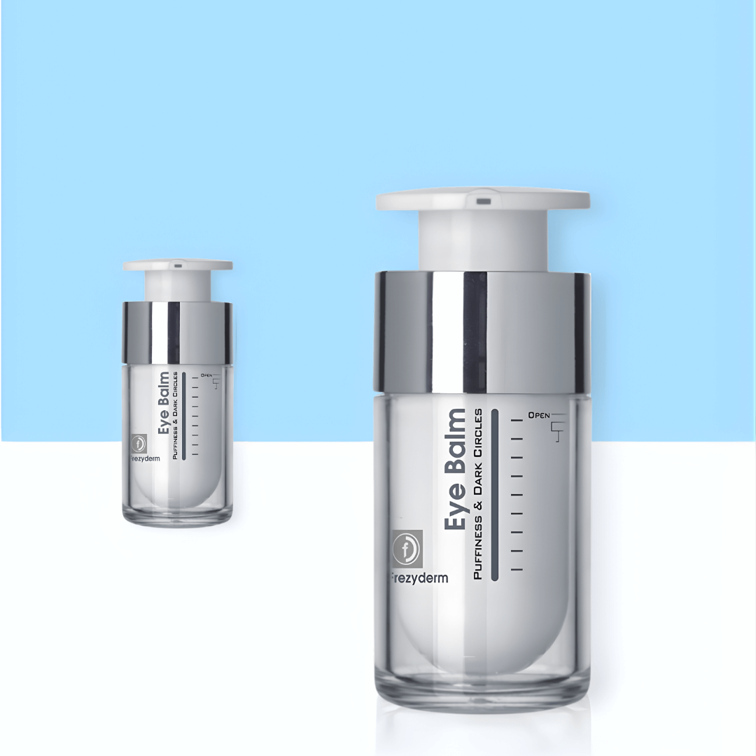 Eye Balm Frezyderm suaviza líneas de expresión y revitaliza la mirada.