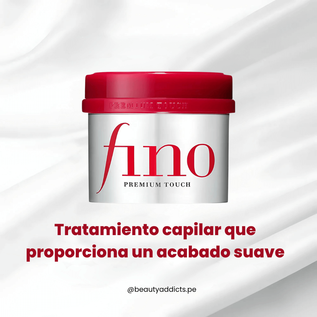 Fino Premium Touch Hair Mask que deja el cabello manejable, suave y sin frizz de Shiseido.