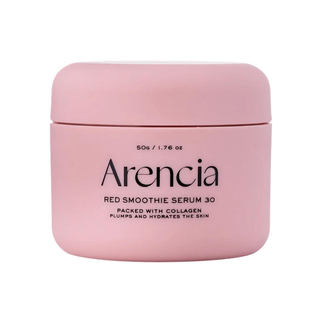 Fresh Red Smoothie Serum 30 de Arencia con frutos rojos que revitalizan e iluminan la piel.