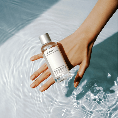 Mixsoon Galactomyces Ferment Essence, fórmula fermentada para piel opaca y deshidratada.