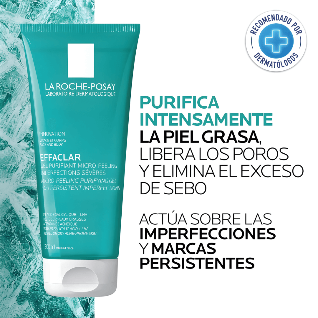 Gel Limpiador Anti-imperfecciones Effaclar Micro-exfoliante