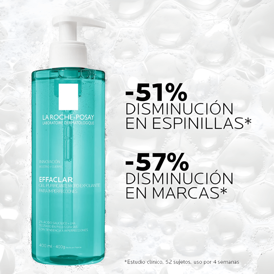 Gel Limpiador Anti-imperfecciones Effaclar Micro-exfoliante