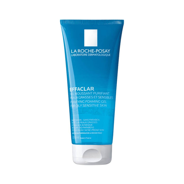 La Roche-Posay Effaclar gel limpiador elimina impurezas y exceso de sebo.