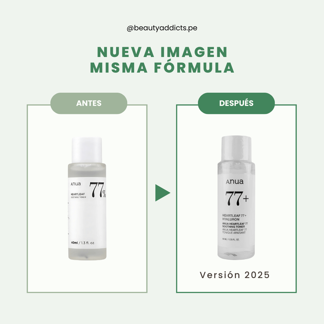 Anua Heartleaf 77 Soothing Toner Mini hidratación ligera y frescura.