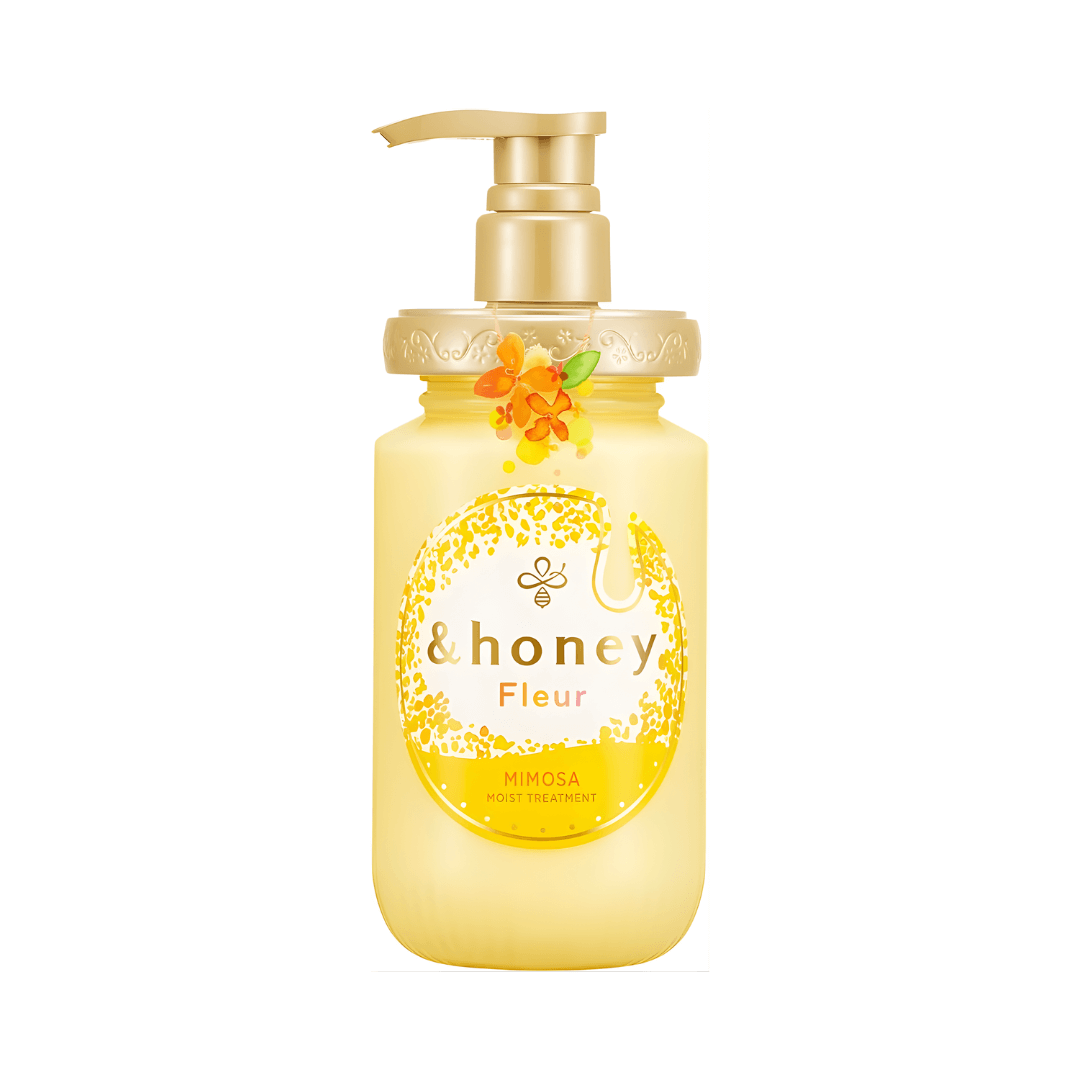 &honey Fleur Kinmokusei Mimosa Treatment ViCREA hidrata profundamente y suaviza el cabello.