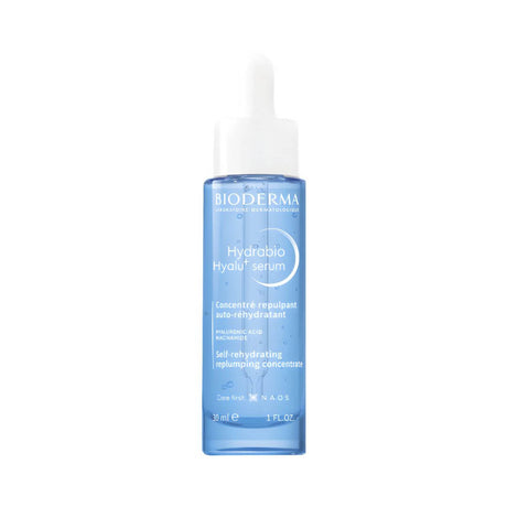 Hydrabio Hyalu+ Serum de Bioderma, suero dermatológico para piel sensible y deshidratada.