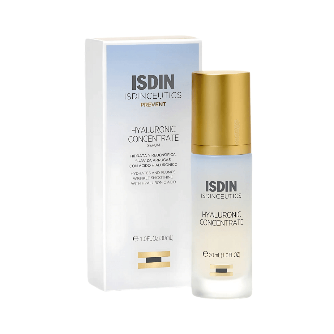 Sérum Isdinceutics Hyaluronic Concentrate mejora elasticidad y firmeza.