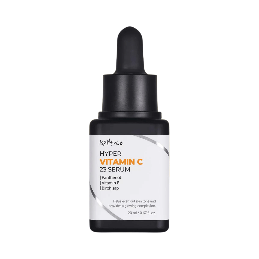 Serum Isntree con 23% vitamina C pura para manchas oscuras.