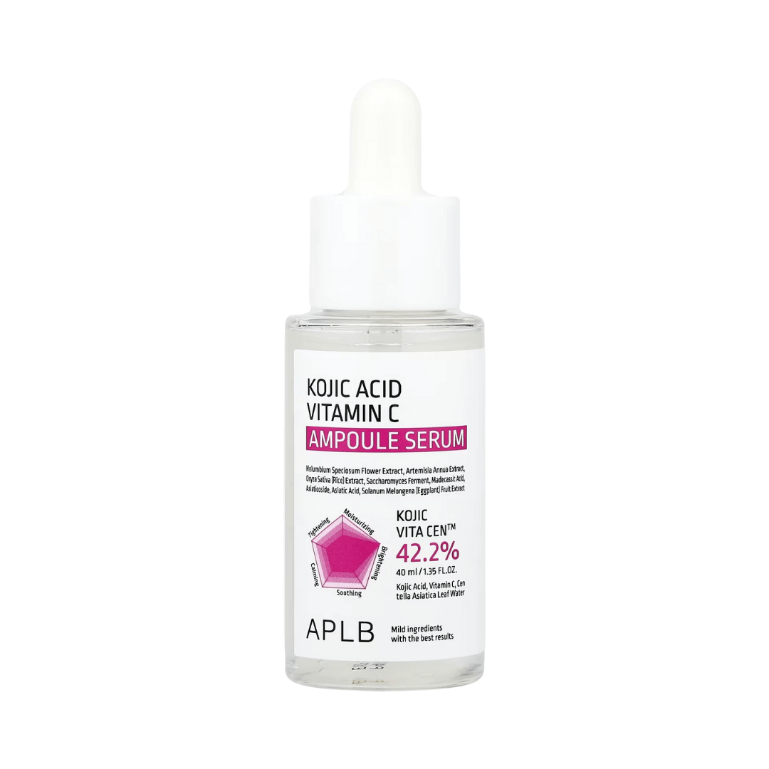 APLB Kojic Acid Vitamin C Serum para piel luminosa.