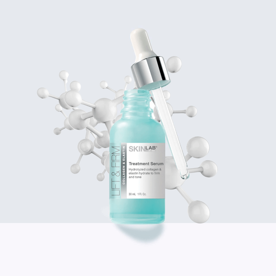 Serum facial que ayuda a mantener la piel firme, suave y elástica de SkinLab.