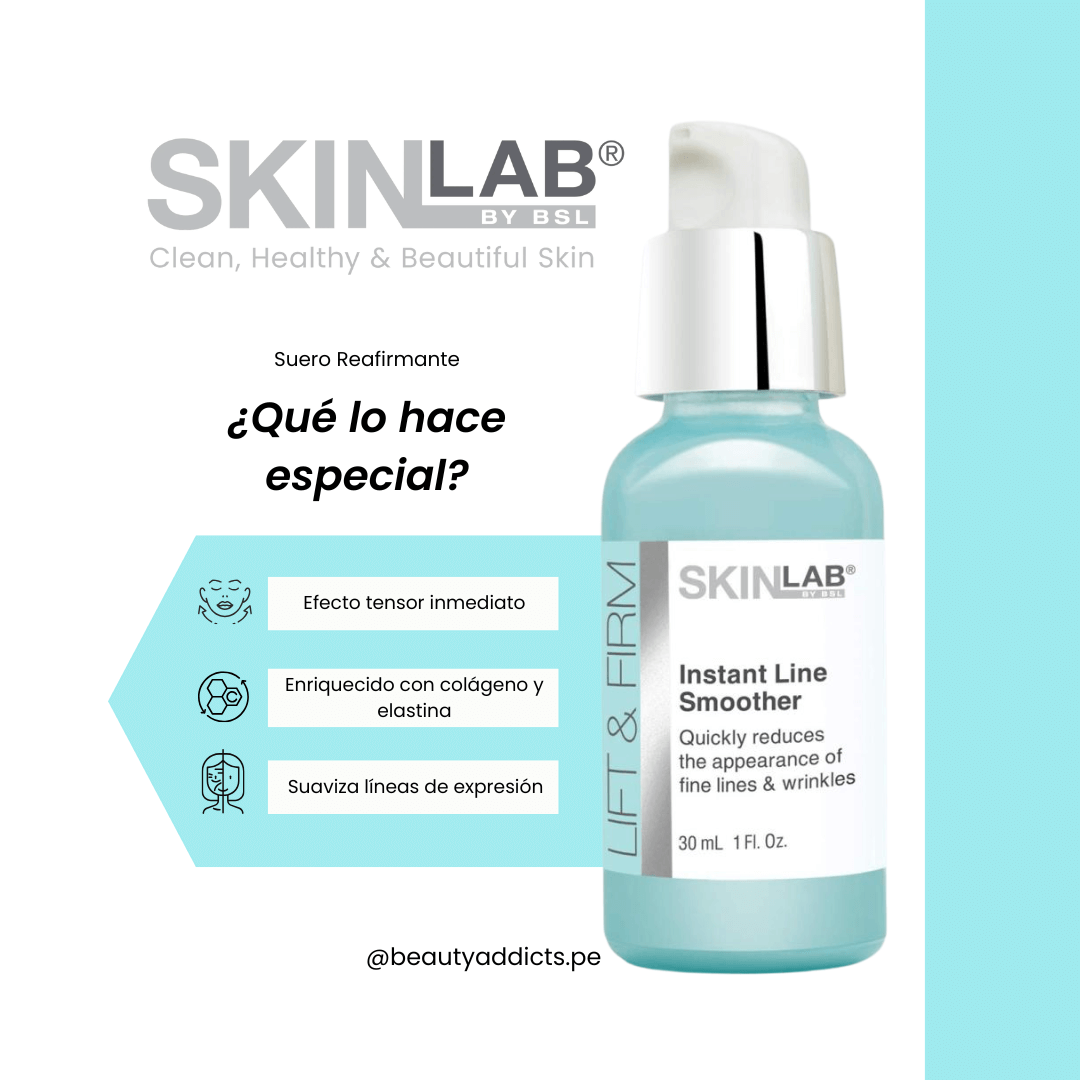 Lift & Firm Instant Line Smoother ideal para reducir líneas de expresión al instante de SkinLab.