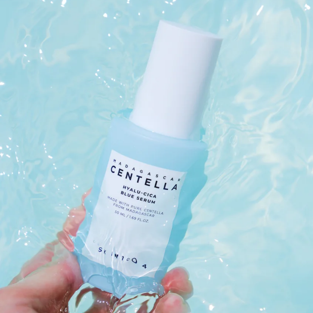 Sérum coreano SKIN1004 Hyalu-Cica ideal para piel seca e irritada.