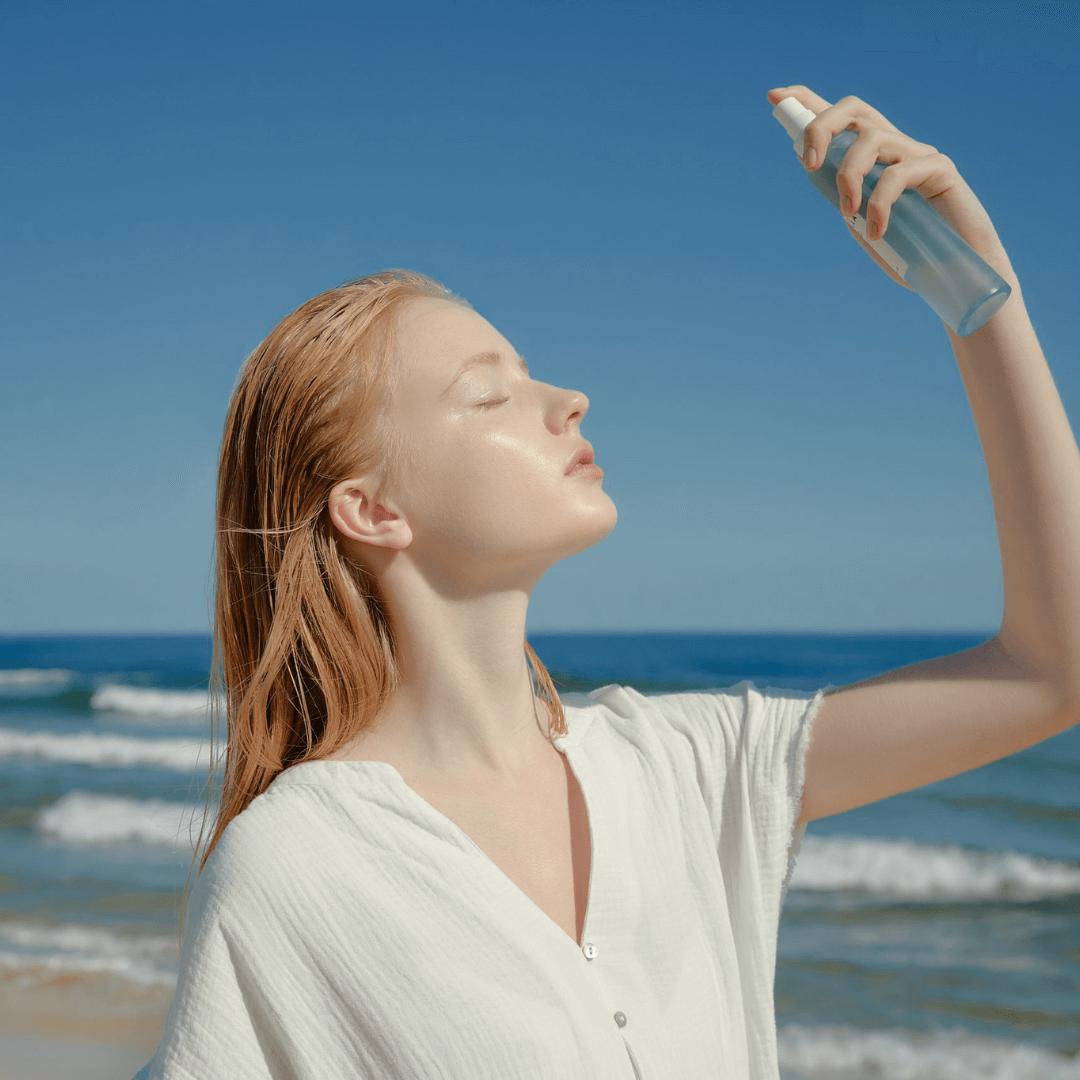 Madagascar Centella Hyalu-Cica Cloudy Mist con textura ultrafina que repone humedad sin sensación pesada.