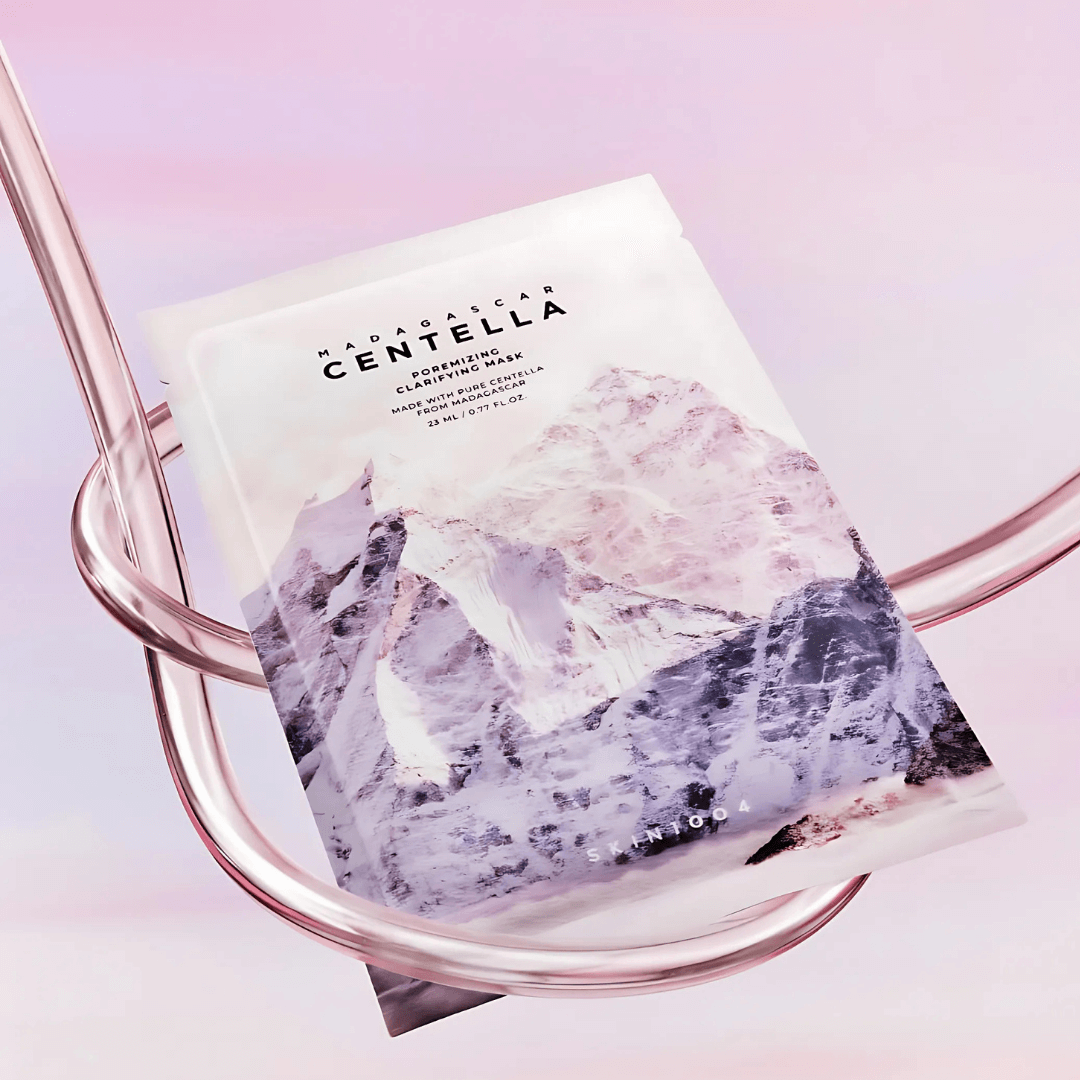 Mascarilla Madagascar Centella Poremizing Clarifying con ácido succínico que controla el exceso de sebo.