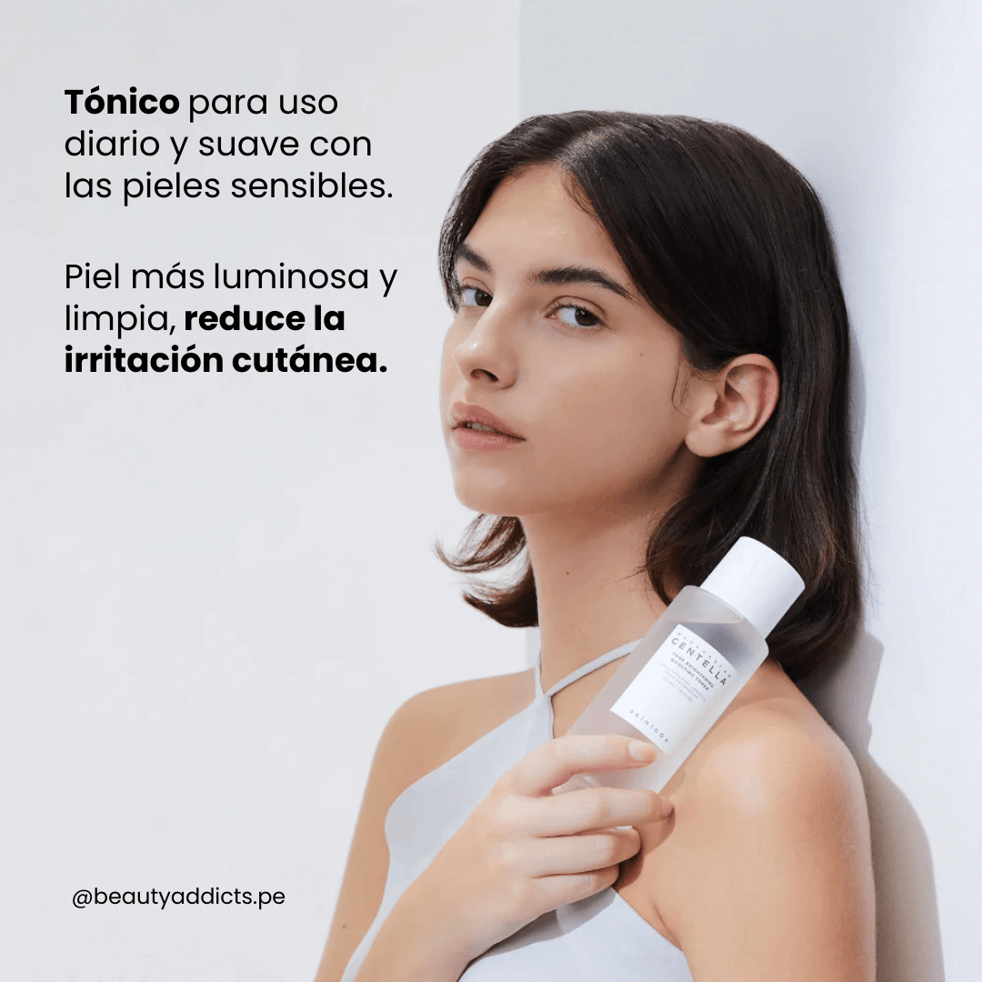 Skin 1004 Tone Brightening Boosting Toner que ilumina la piel y reduce la irritación cutánea.