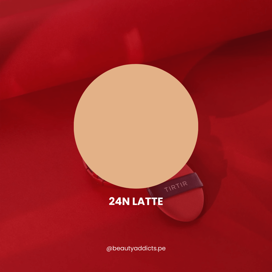 Mask Fit Red Cushion Tirtir tono 24N Latte.