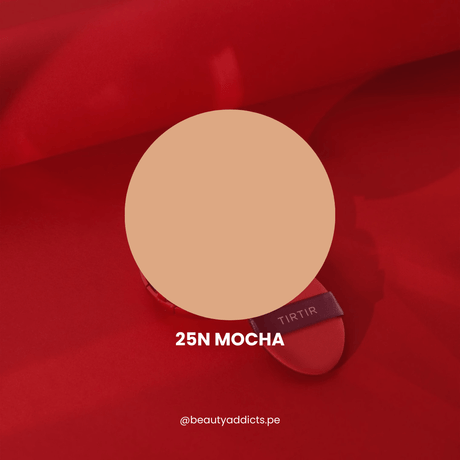 Mask Fit Red Cushion Tirtir tono 25N Mocha.