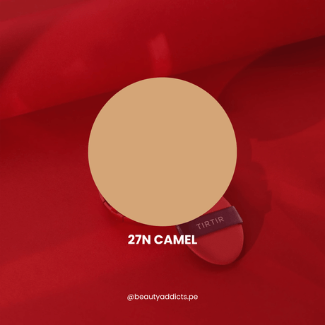 Mask Fit Red Cushion Tirtir tono 27N Camel.