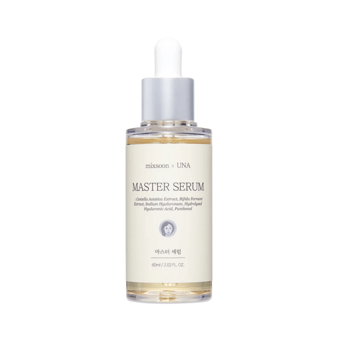 Serum equilibrante y nutritivo Master de Mixsoon para uso diario sin irritación.