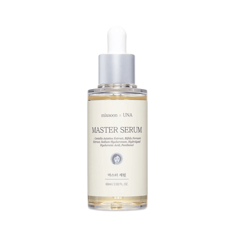 Serum equilibrante y nutritivo Master de Mixsoon para uso diario sin irritación.