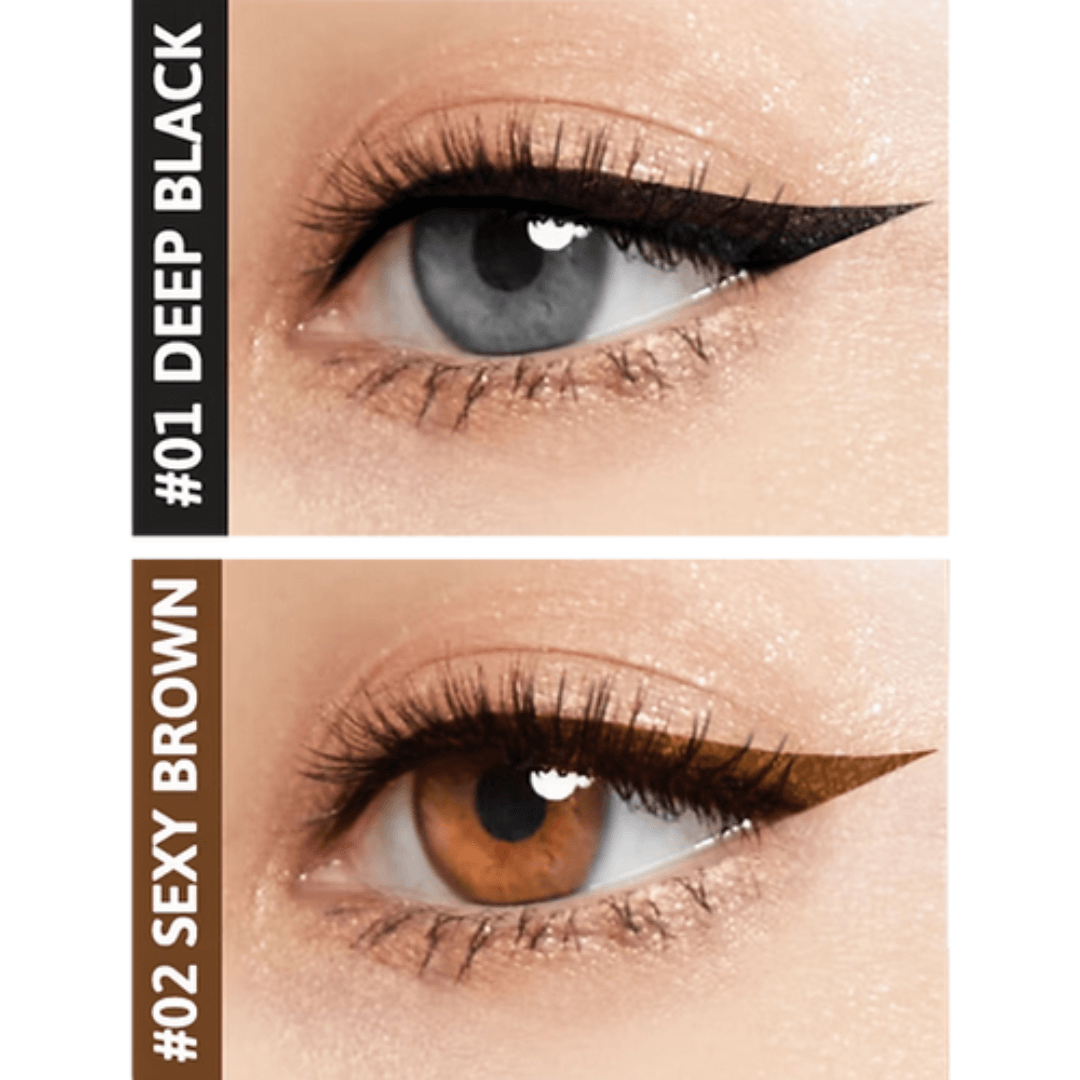 Delineador de ojos Maximal Eye Liner Cathy Doll de larga duración.