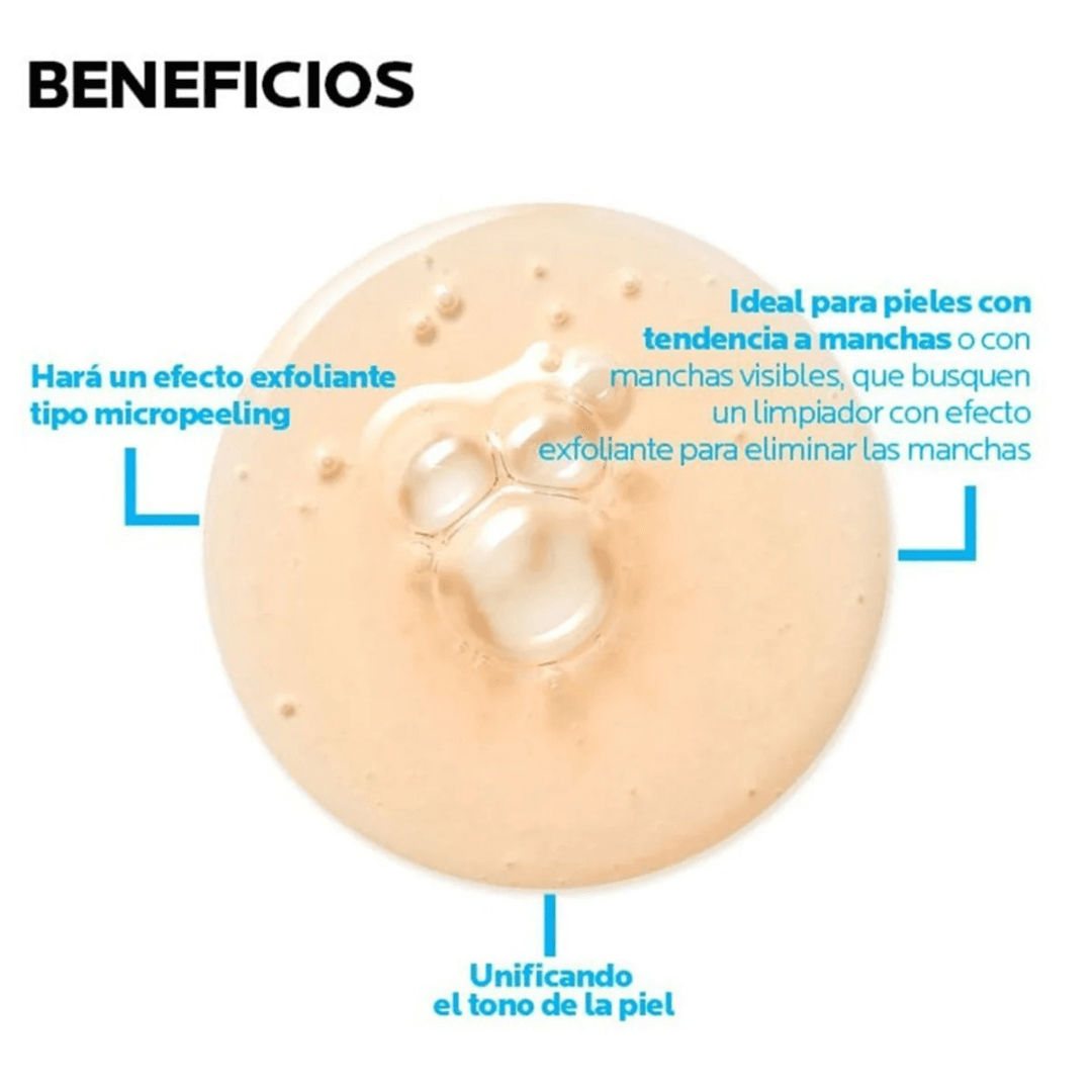 Mela B3 Gel de La Roche-Posay elimina impurezas y exceso de grasa.