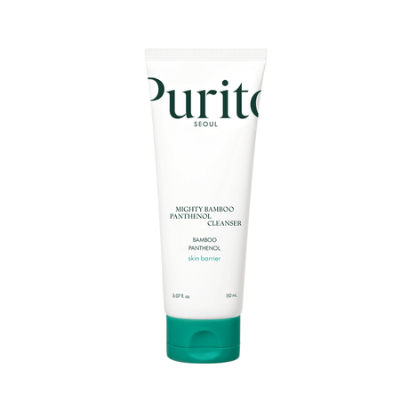 Mighty Bamboo Panthenol Cleanser limpieza profunda y suavidad.