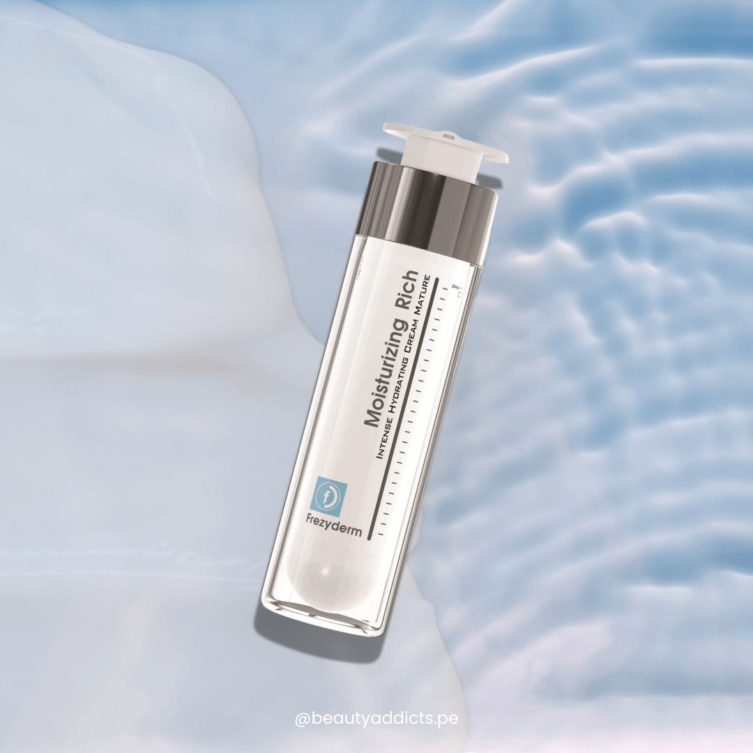 Crema de Frezyderm rica con lípidos nutritivos que restauran la piel seca y deshidratada.