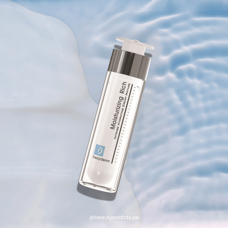 Crema de Frezyderm rica con lípidos nutritivos que restauran la piel seca y deshidratada.