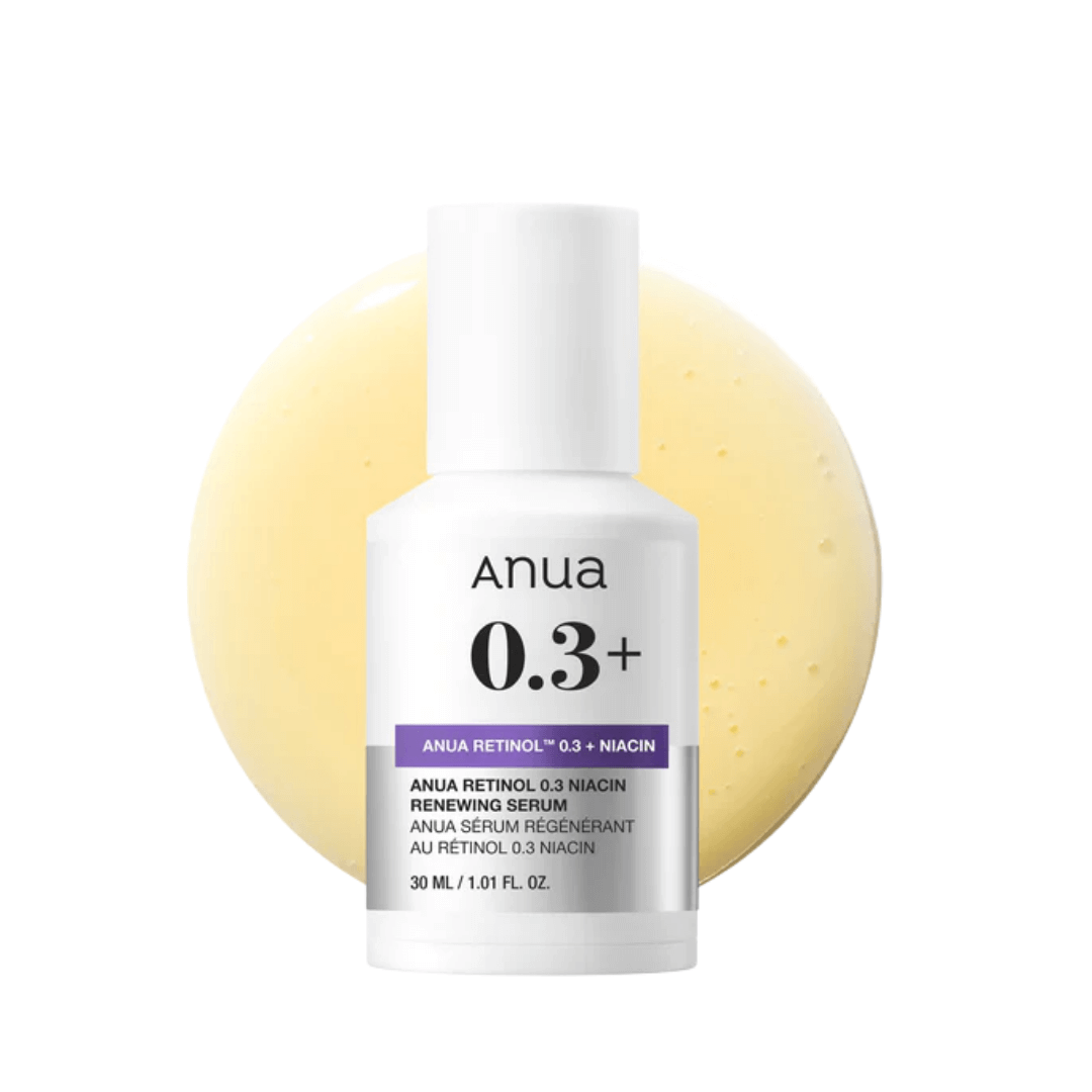 Retinol 0.3% + Niacin Renewing Serum, sérum regenerador con retinol y niacinamida.