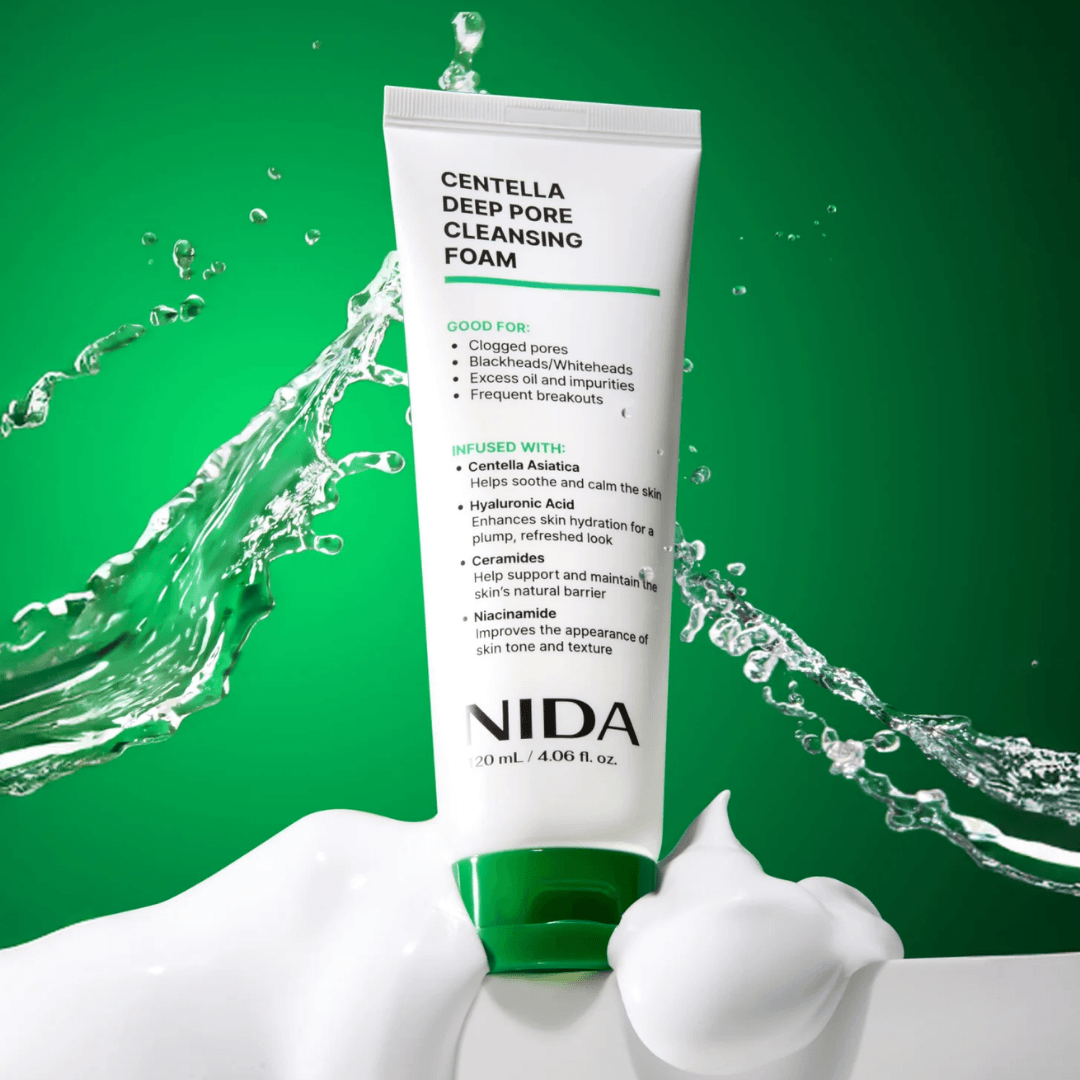 NIDA Centella Deep Pore Cleansing Foam