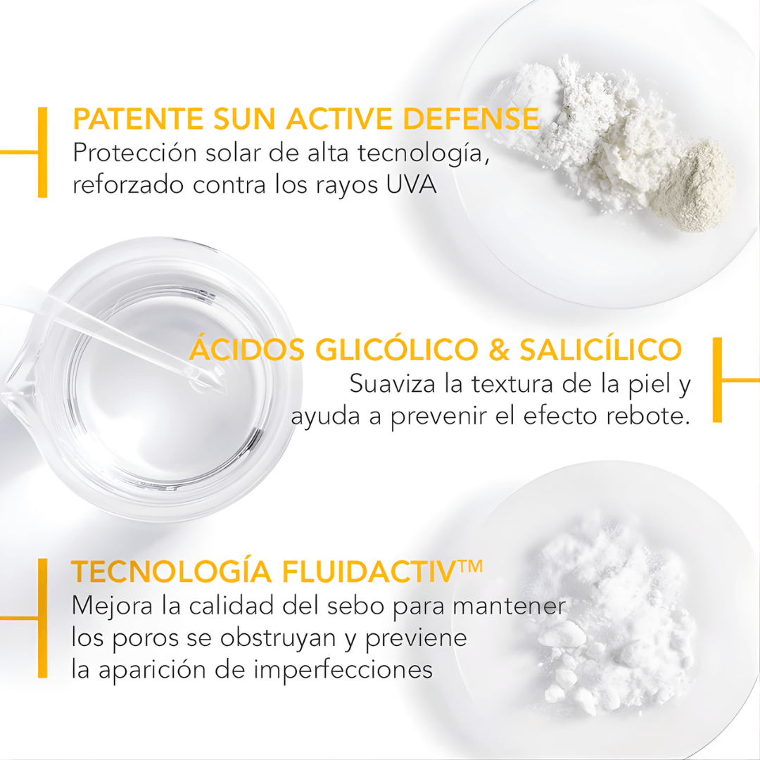 Photoderm AKN Mat SPF 30 Bioderma previene imperfecciones y protege del sol.
