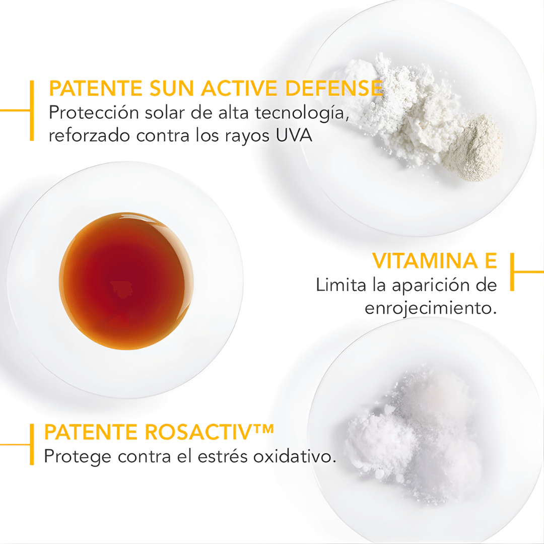 Photoderm AR SPF 50 Bioderma ofrece alta protección solar contra rayos UVA y UVB.