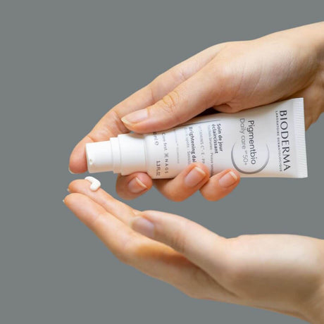 Pigmentbio Daily Care SPF 50+ Bioderma unifica el tono y previene hiperpigmentación.