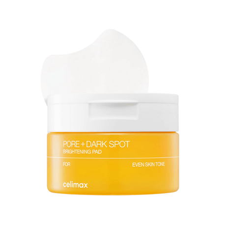 Celimax Pore Dark Spot Brightening Pad que suavizan la piel y reducen visibilidad de poros.
