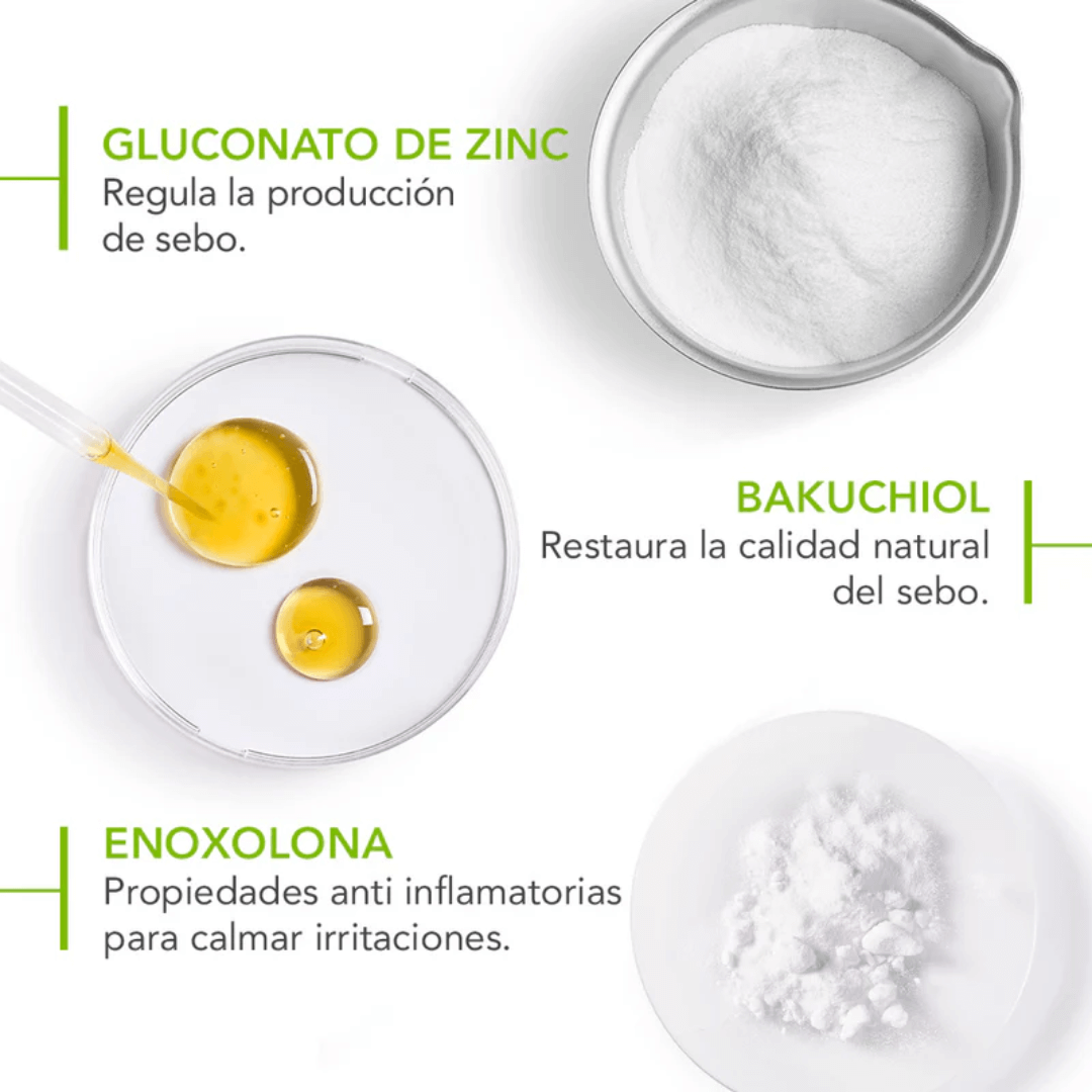 Sébium Sensitive Bioderma alivia molestias y protege la piel grasa o mixta sensible.