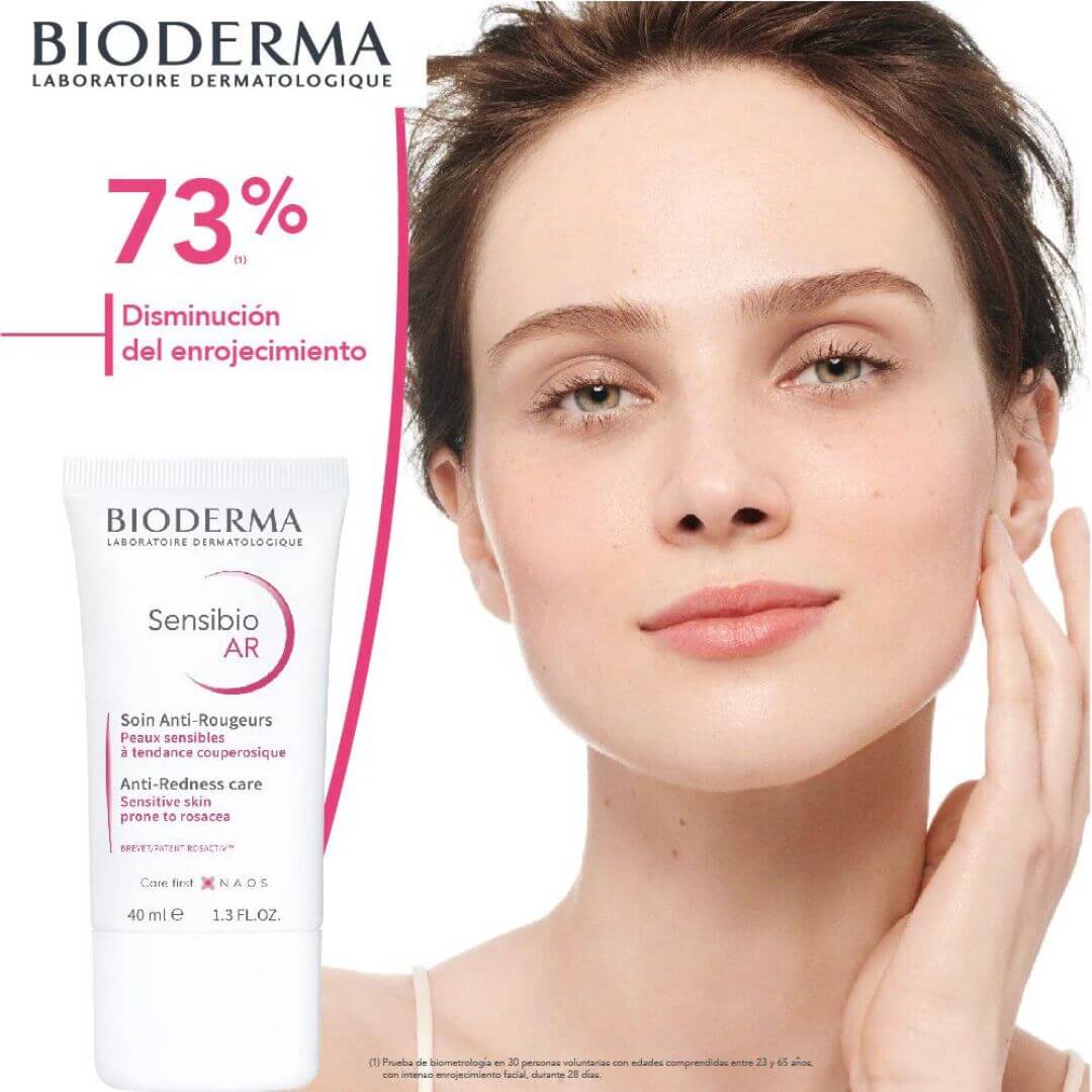 Sensibio AR Hidratante Bioderma reduce la sensibilidad y mejora la hidratación diaria.