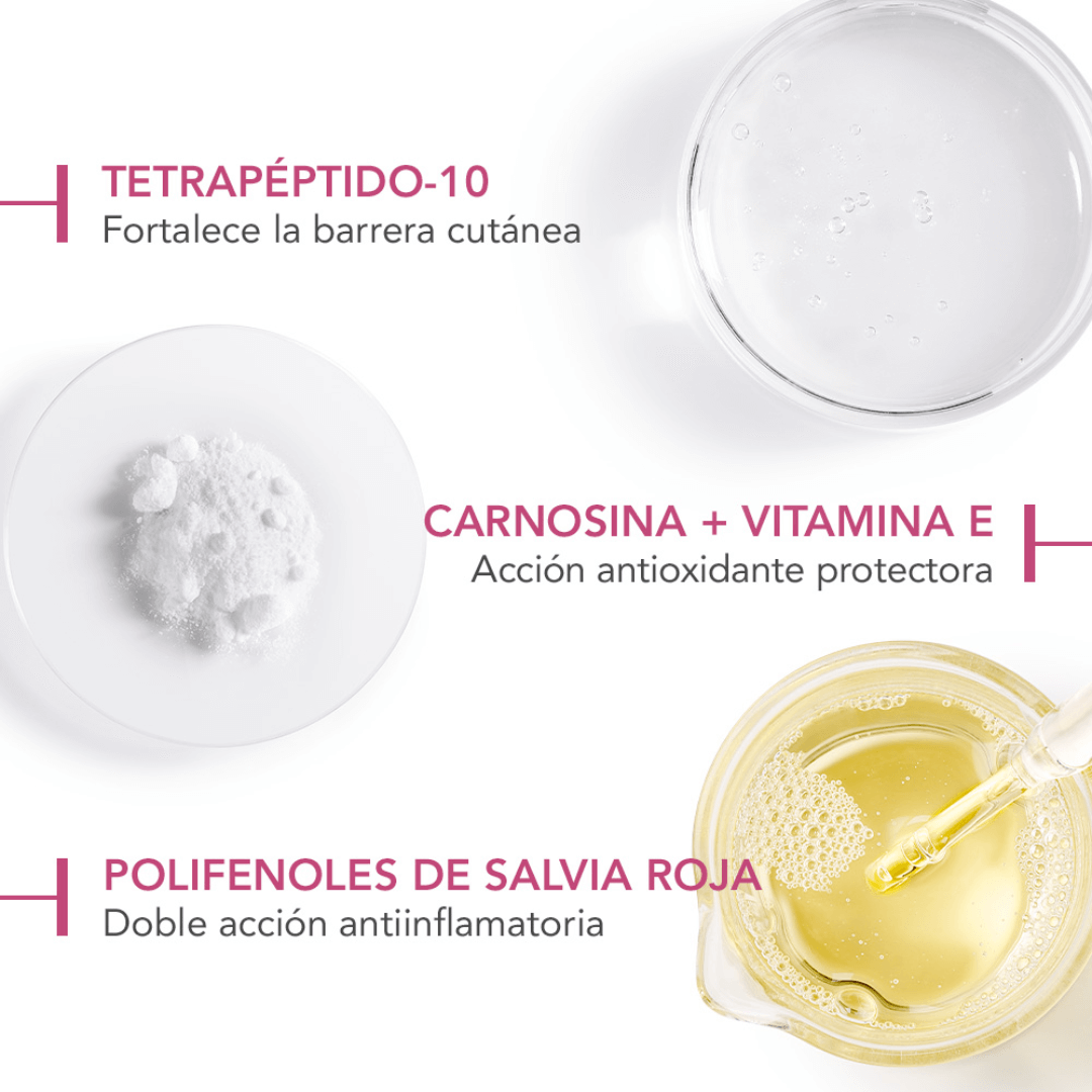 Sensibio Defensive Rich Bioderma hidrata intensamente y restaura confort en piel reactiva.