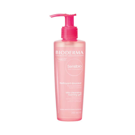 Sensibio Gel Moussant Bioderma elimina impurezas sin resecar ni irritar la piel.