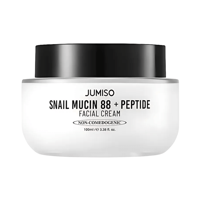 Snail Mucin 88 + Peptide Facial Cream de Jumiso que repara e hidrata.