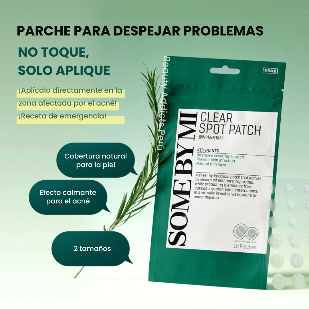 Spot patches de Some by mi para prevenir marcas post acné.