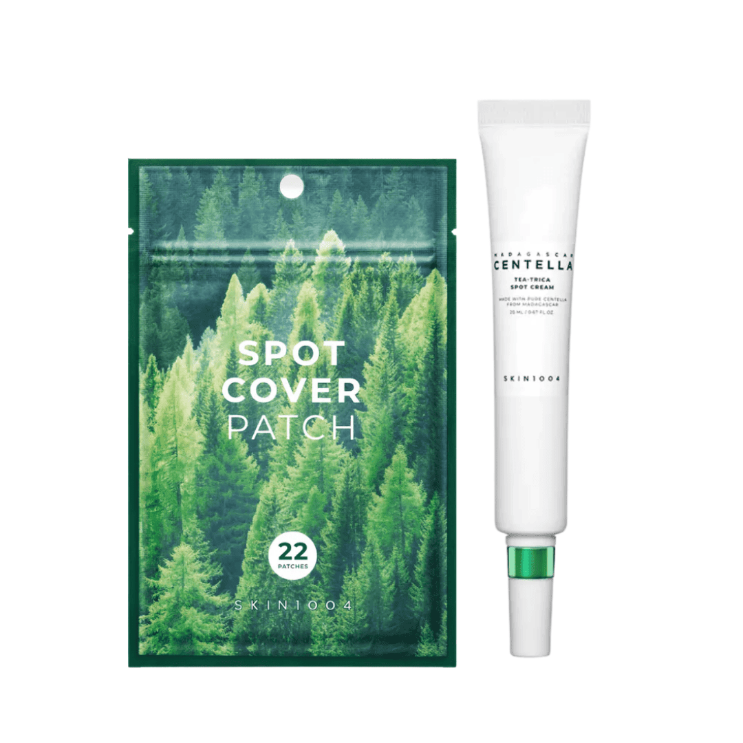 Tea Trica Spot Duo set antiacné con parches y crema localizada