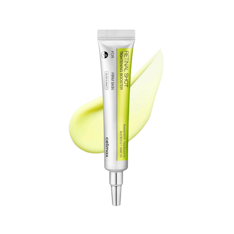 Celimax The Vita-A Retinal Shot Tightening Booster, ayuda a mejorar la elasticidad de la piel.