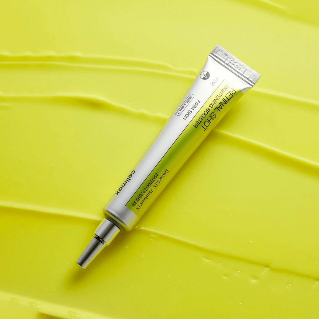 Celimax The Vita-A Retinal Shot Tightening Booster, ideal para tratar signos de la edad prematuros.