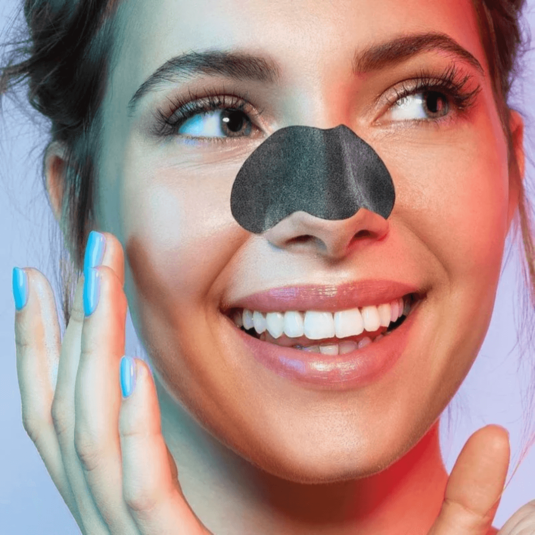 Tiras Nasales SkinLab con carbón absorbente para limpiar impurezas profundas.